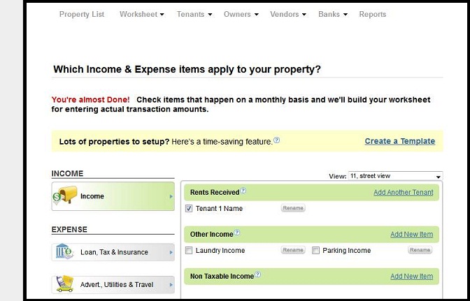 after settingup property